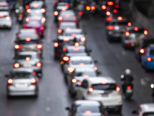 Busy crowded traffic jam on the road busy crowded traffic jam road scaled